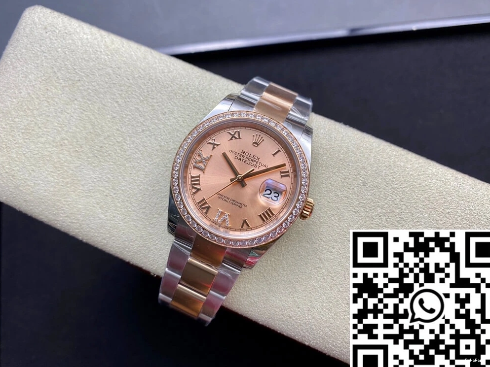 Factory Rolex Datejust Rose Gold EW M126281RBR-0016 0420